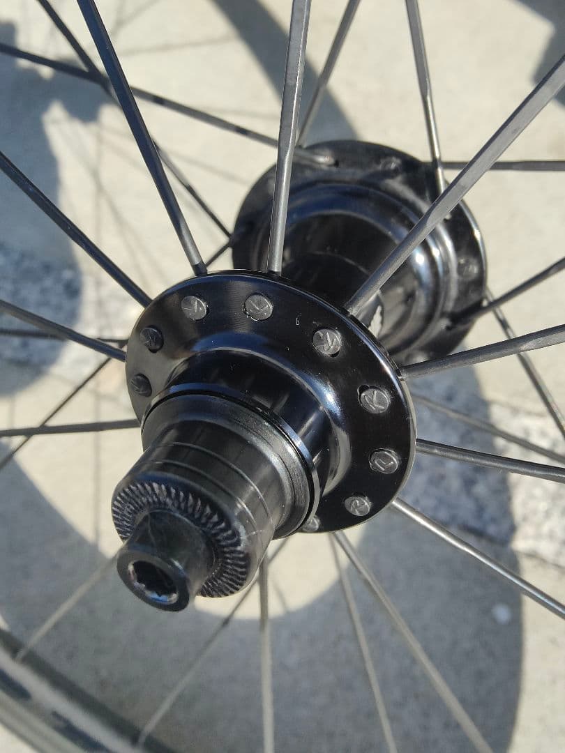 GUSTO ATTAQUE カーボンチューブラーホイール 45mm 前後　美品☆