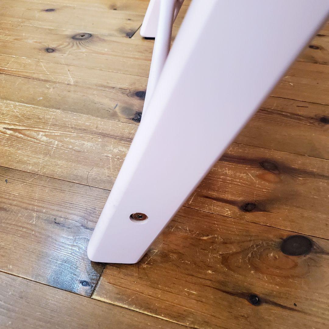 【希少色】ヤマトヤ　ハイチェア　アッフルチェア　テーブル　ガード クッション付き