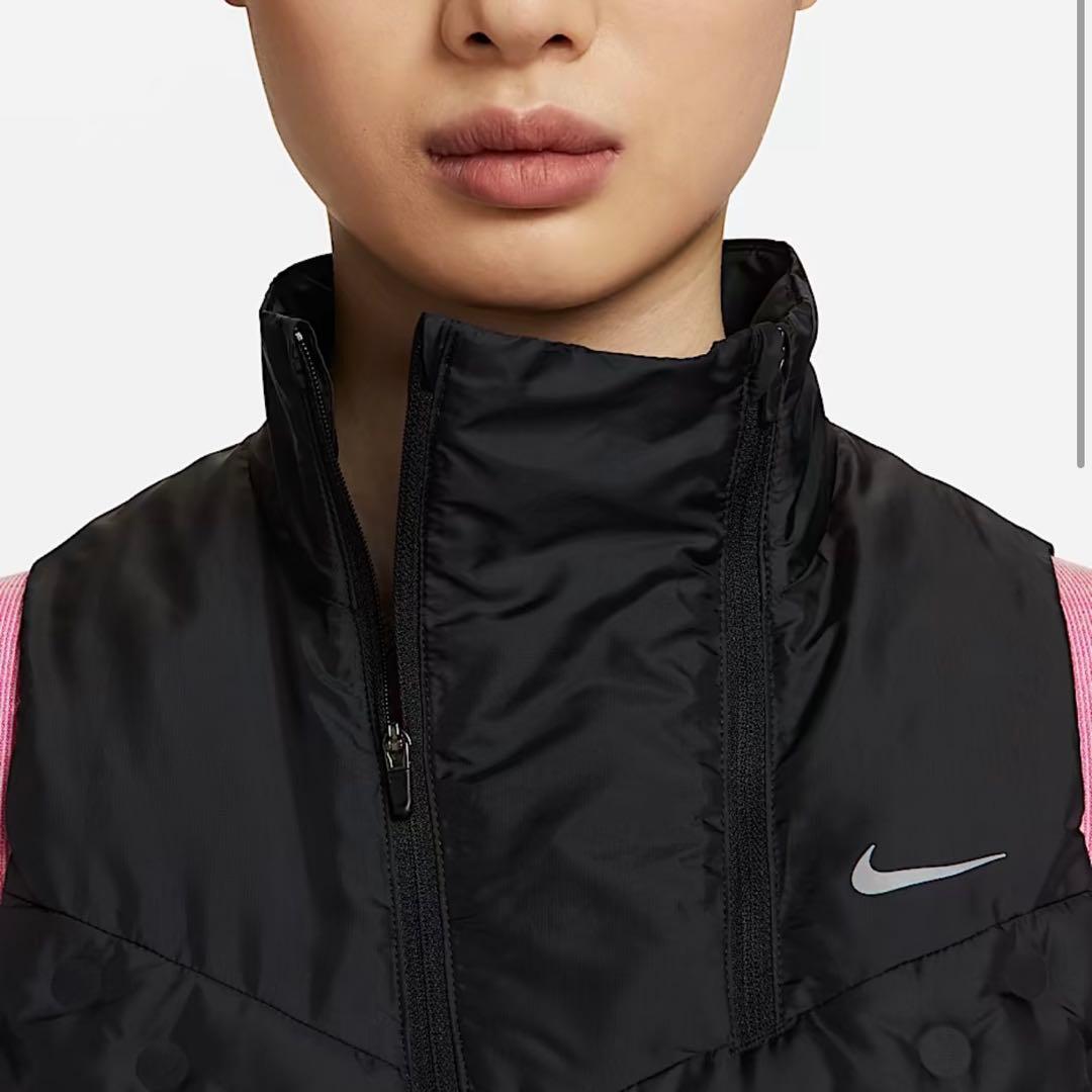 S ナイキ ADV レペル エアロロフト ランニングベスト ブラック