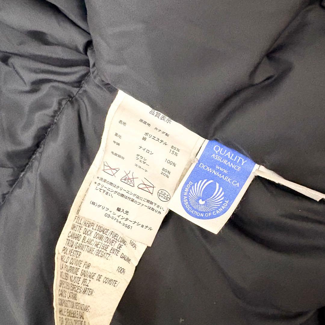   カナダグース　ジャスパー　ダウンジャケット　ブラック