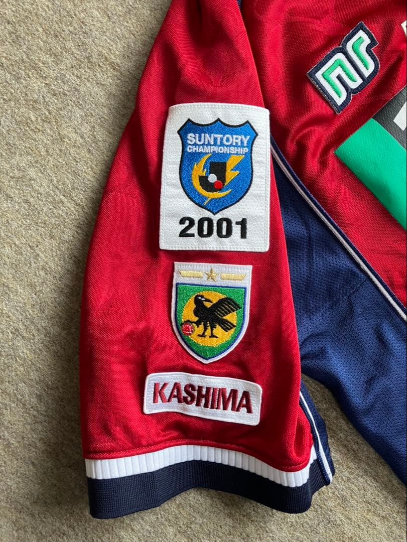 鹿島アントラーズ　小笠原選手予備用ユニホーム