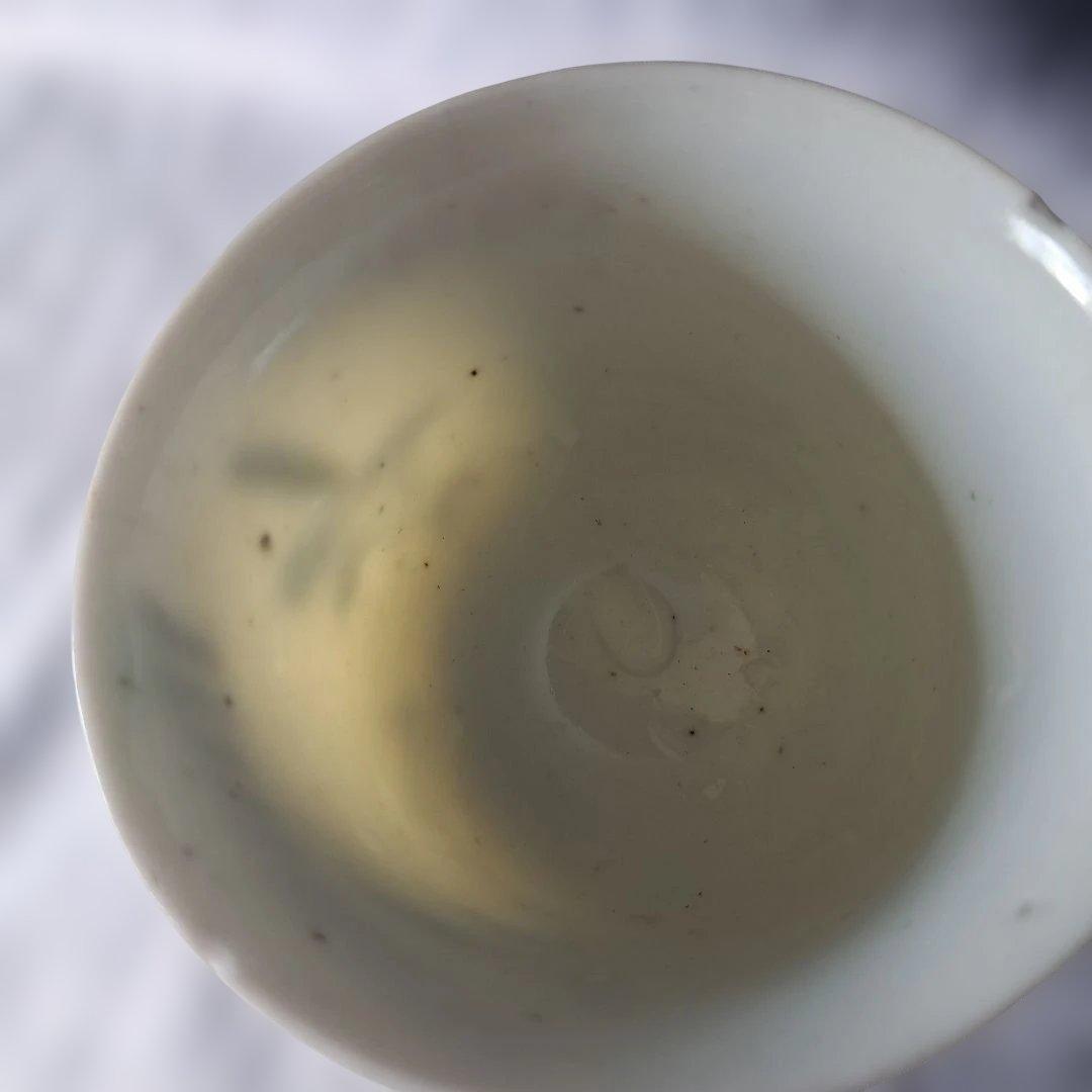 「400年前のロマン！ 初期伊万里 蕎麦ちょこ」 染付猪口(直径8cm) 骨董ア