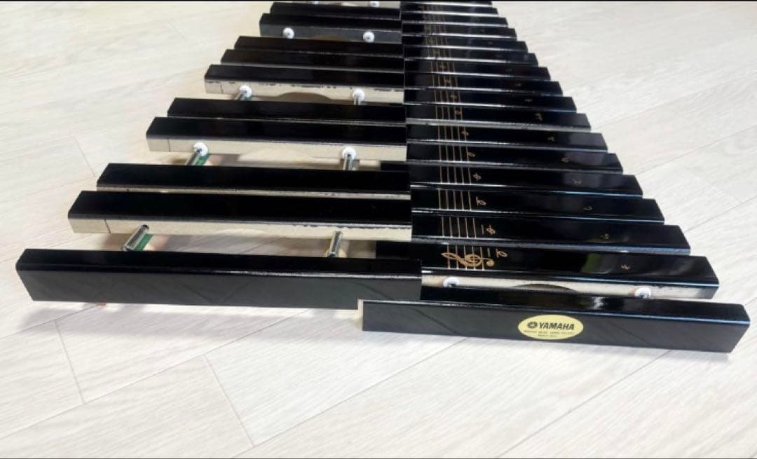 ⭐︎美品⭐︎YAMAHA ヤマハ　卓上木琴　No.185 マレット2本セット