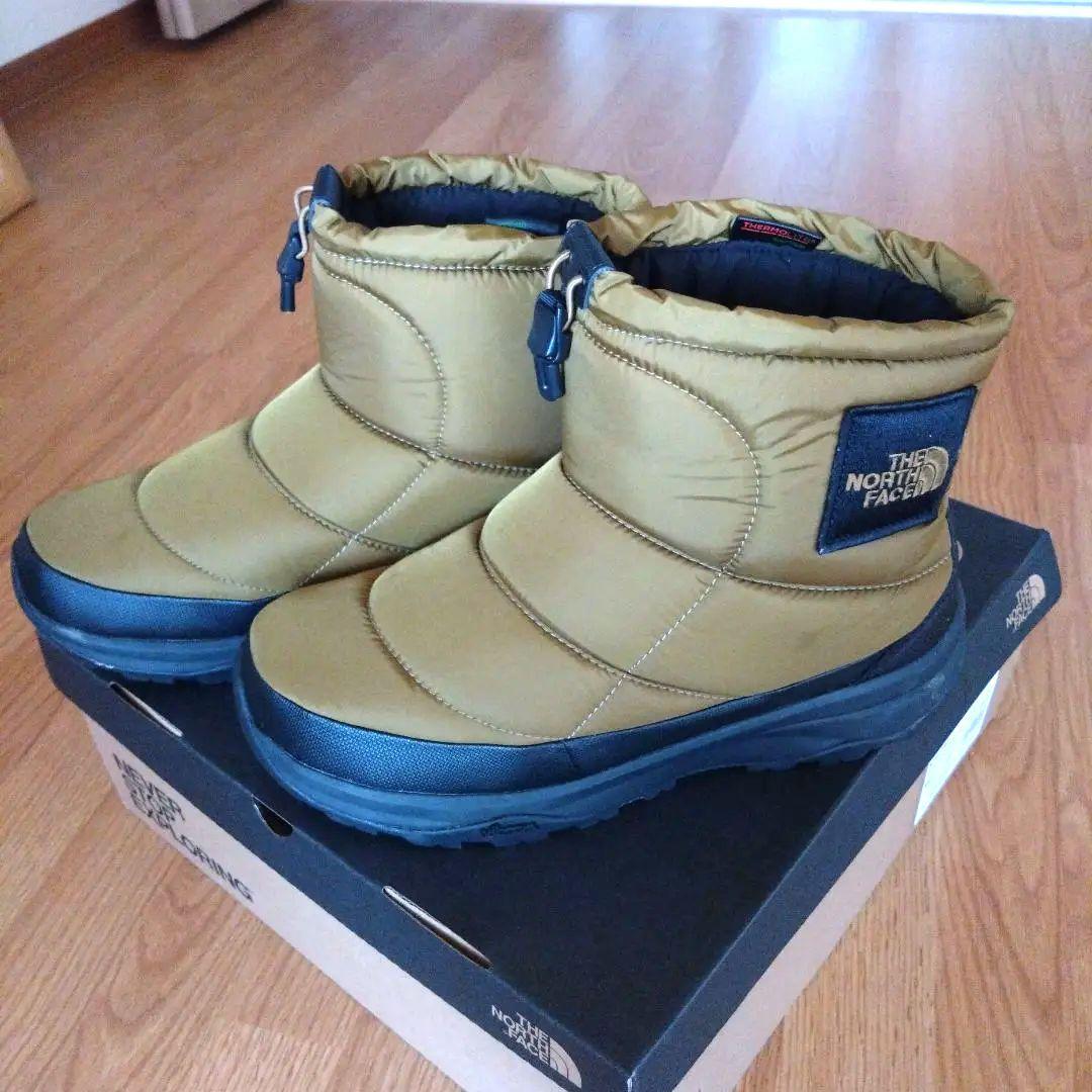 ノースフェイス ヌプシ ブーティ　ウォータープルーフロゴショート　28cm