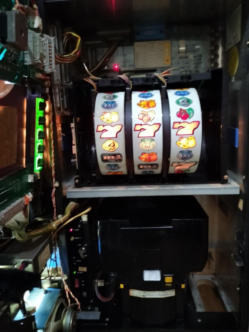 【パチスロ実機】オリンピア★トムキャット【オートプレイ付不要機付】４号機