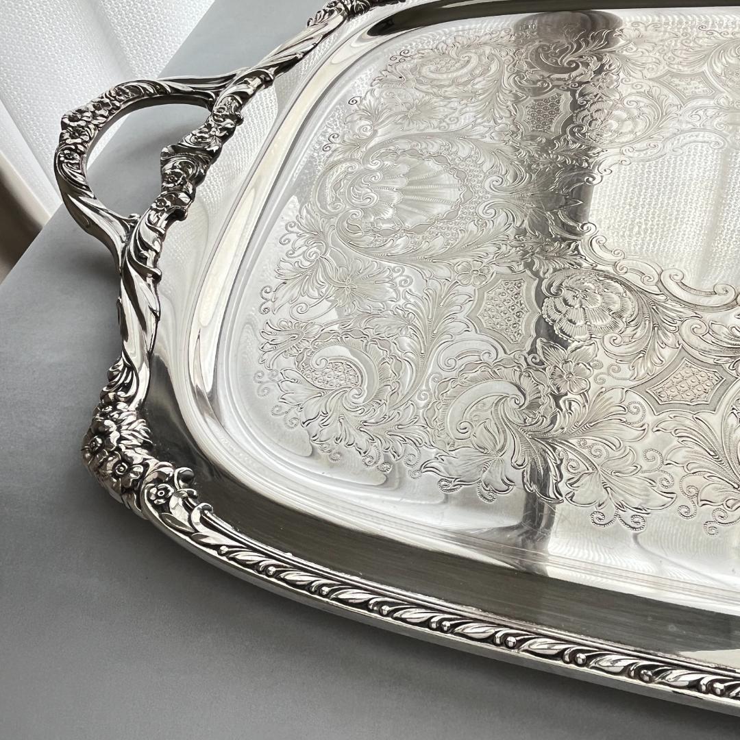 【Rogers Brothers】 HERITAGE ギャラリートレー 71cm