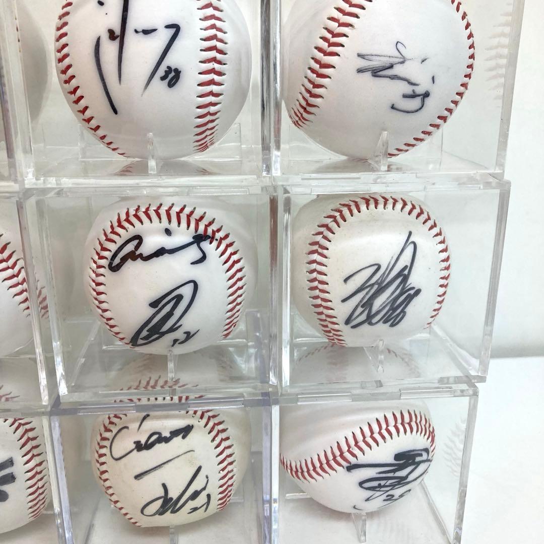 f680-e プロ野球　サインボール　楽天　巨人　西武　37個まとめて
