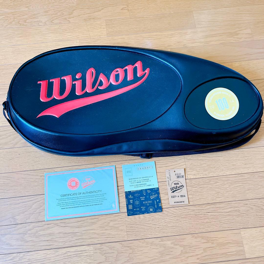 【美品】Wilsonプロスタッフ 95 100周年 限定モデル 100本限定品