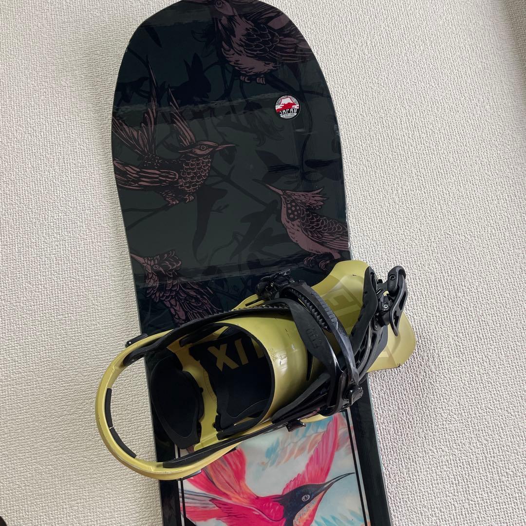 SALOMON スノーボード140センチ FLUX D/Sビンディング　Sサイズ