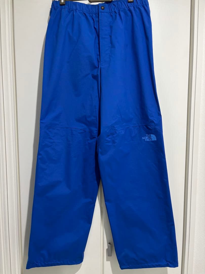 THE NORTH FACE フード付きレインウェア 青 上下セット