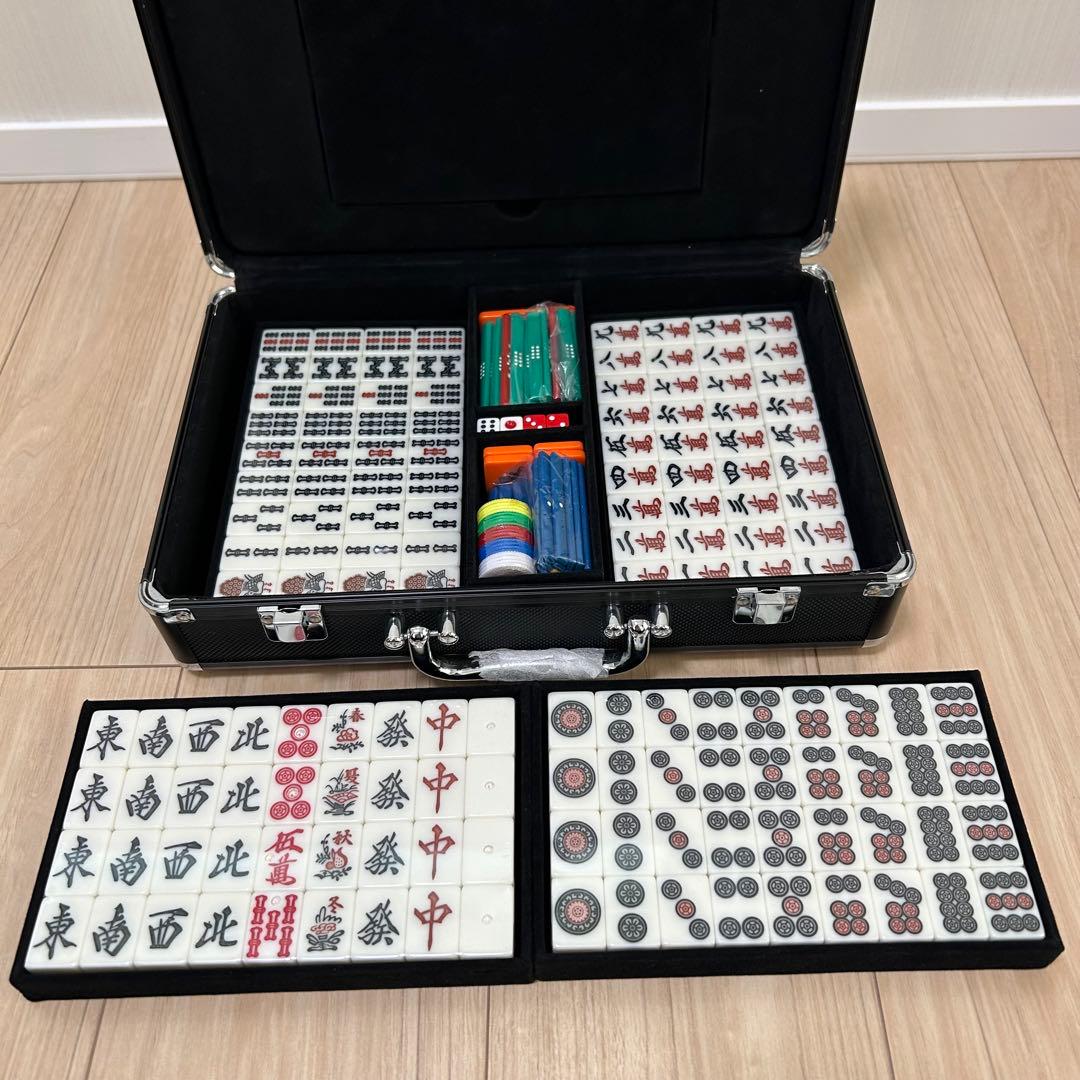 【極美品】　高級麻雀牌 般若 イエロー 廃盤