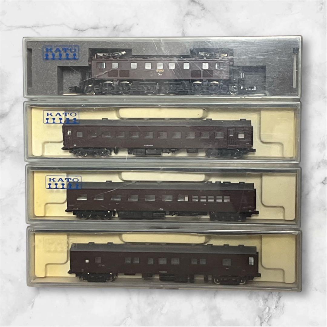 KATO Nゲージ EF15 客車3輌 セット 状態良 ケースに傷有り