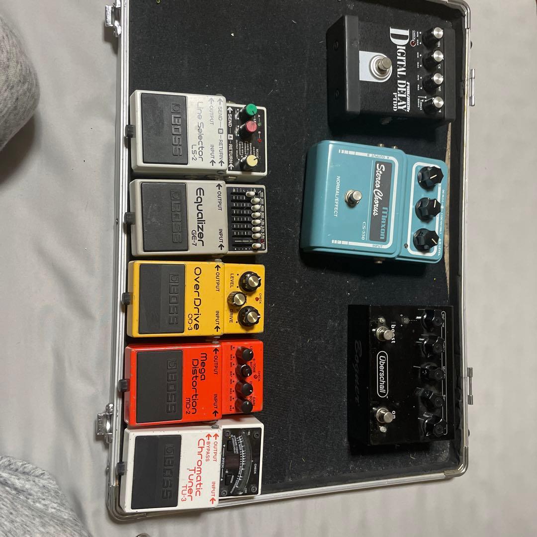 エレキギターエフェクター