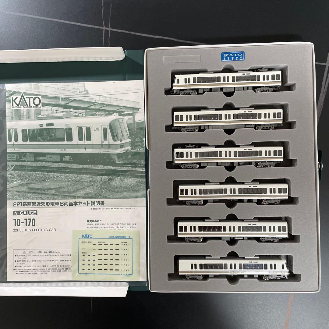 KATO 221系直流近郊形車両　6両基本セット 美品