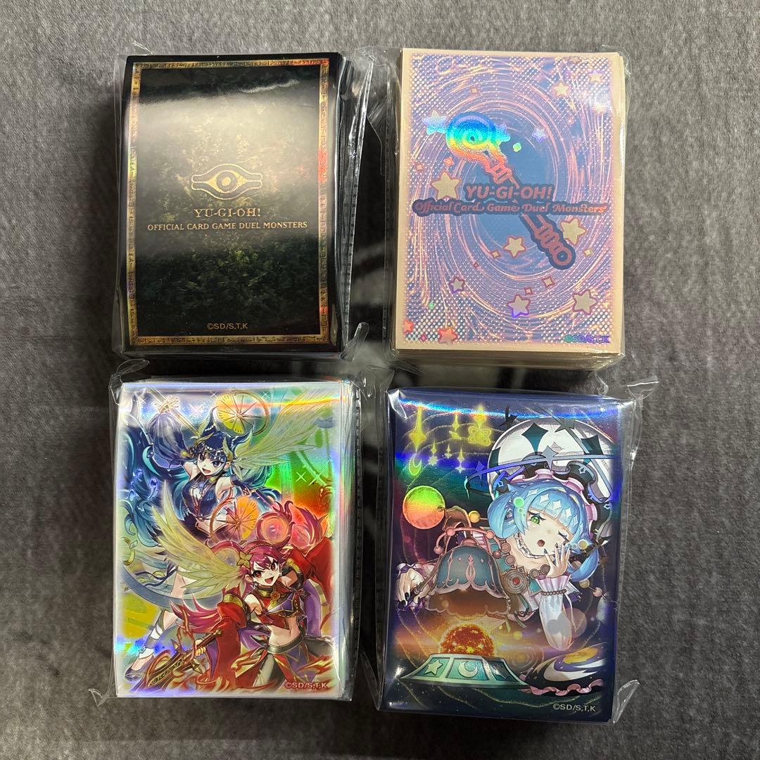 遊戯王　ニューロンポイント　スリーブ　4種セット