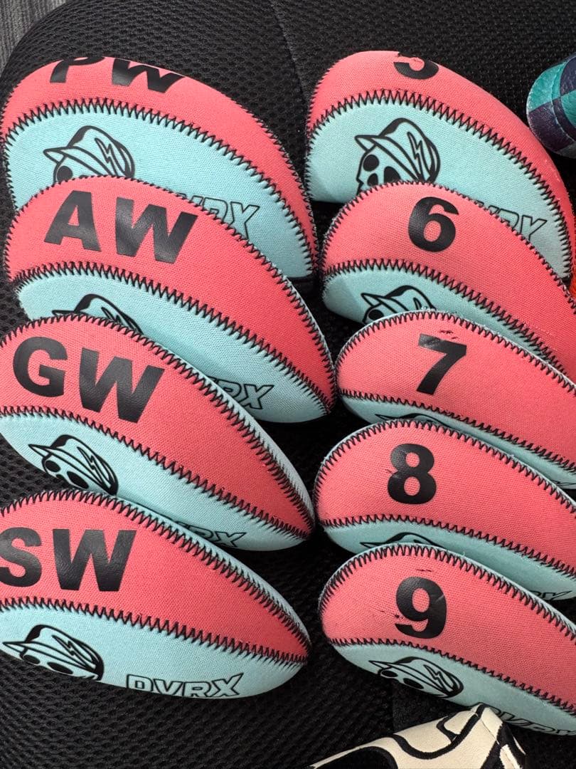 DEVEREUX GOLF デヴァローゴルフ　キャディバッグ　ヘッドカバーセット