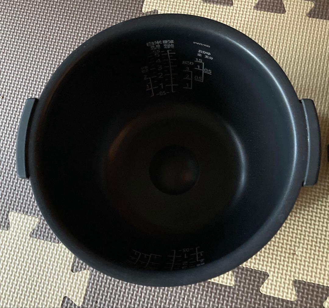 1回使用　タイガー魔法瓶　炊飯器 5合 IH式 JPW-X100HD 説明書付き