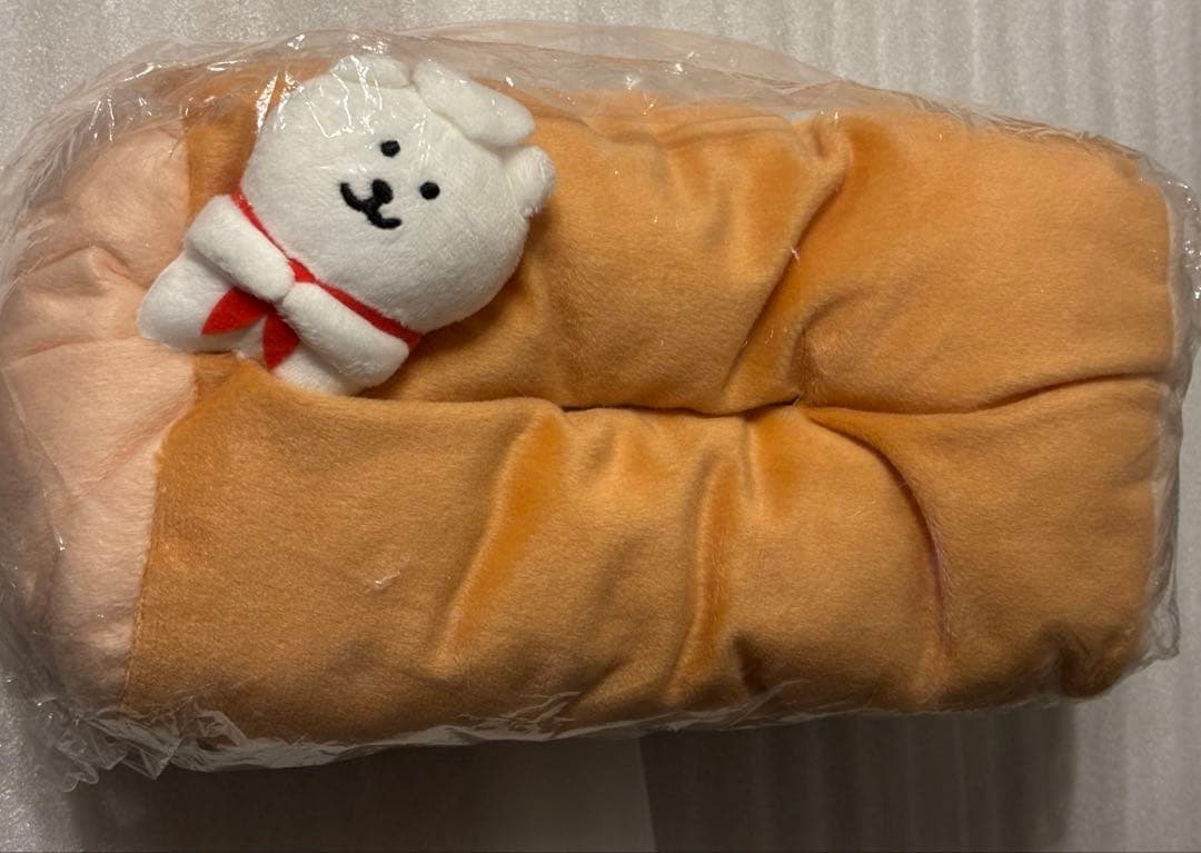 自分ツッコミくま　パンティッシュケースカバー　ナガノくま