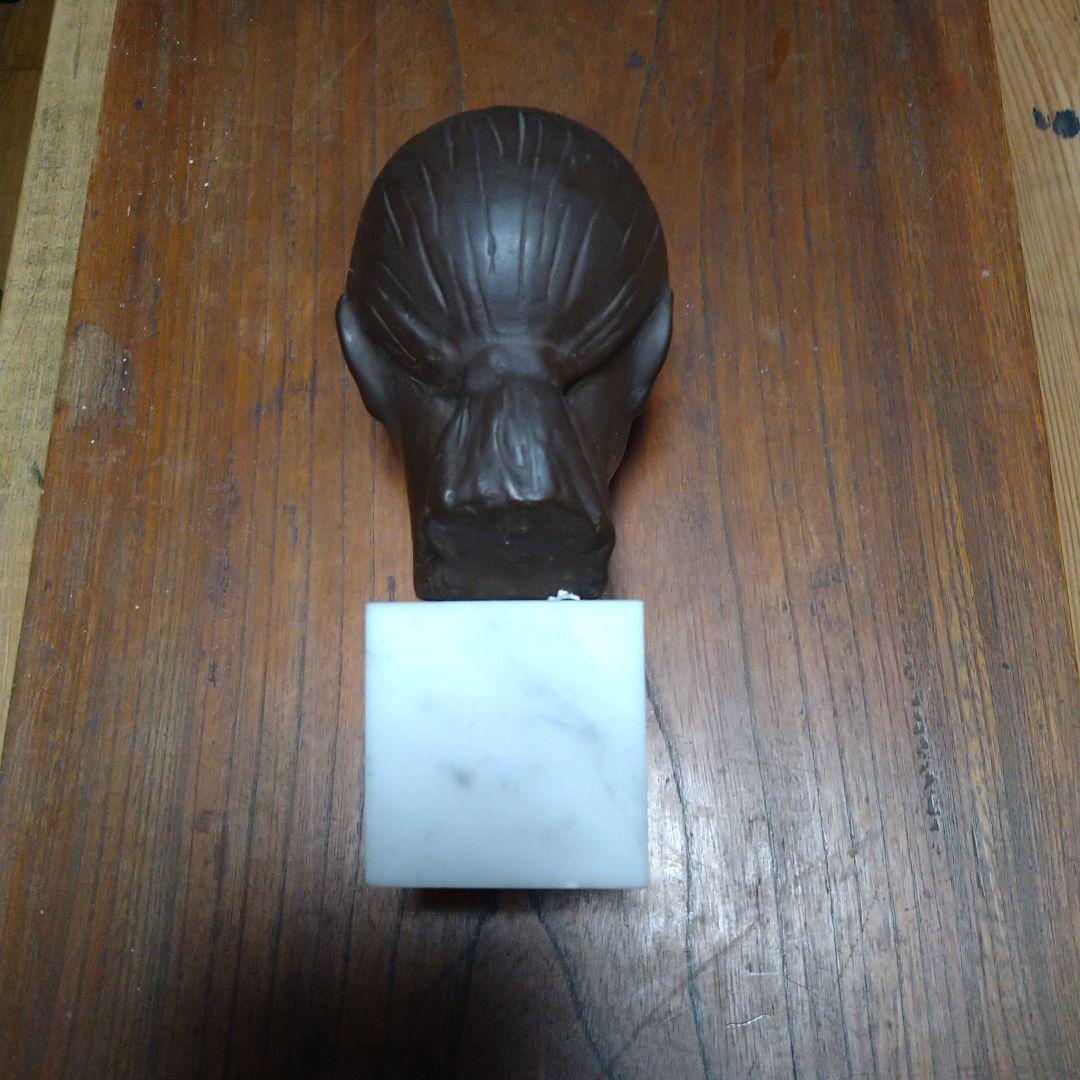 ブロンズ美人像　舟越保越　台大理石