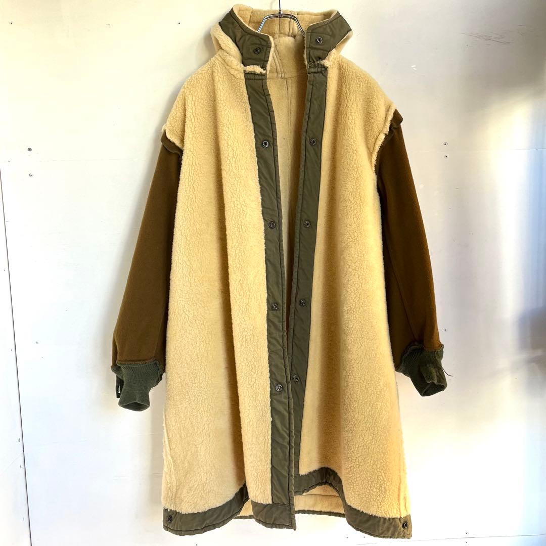 50s アメリカ軍 M47 オーバーコート ヴィンテージ 古着 ライナー付き M