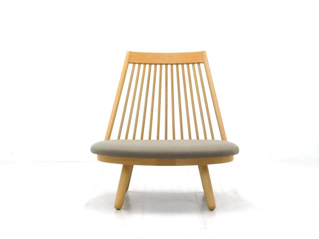展示品　天童木工　豊口克平　スポークチェア　イス　ソファ　ラウンジ　和モダン