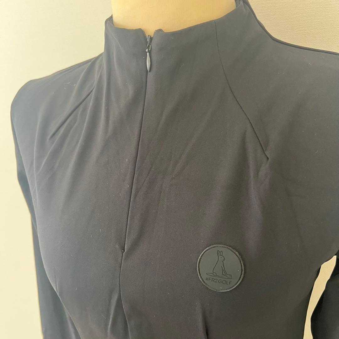 FR2GOLF ペイズリー柄ワンピース　ストレッチ　バックロゴ　S 完売品