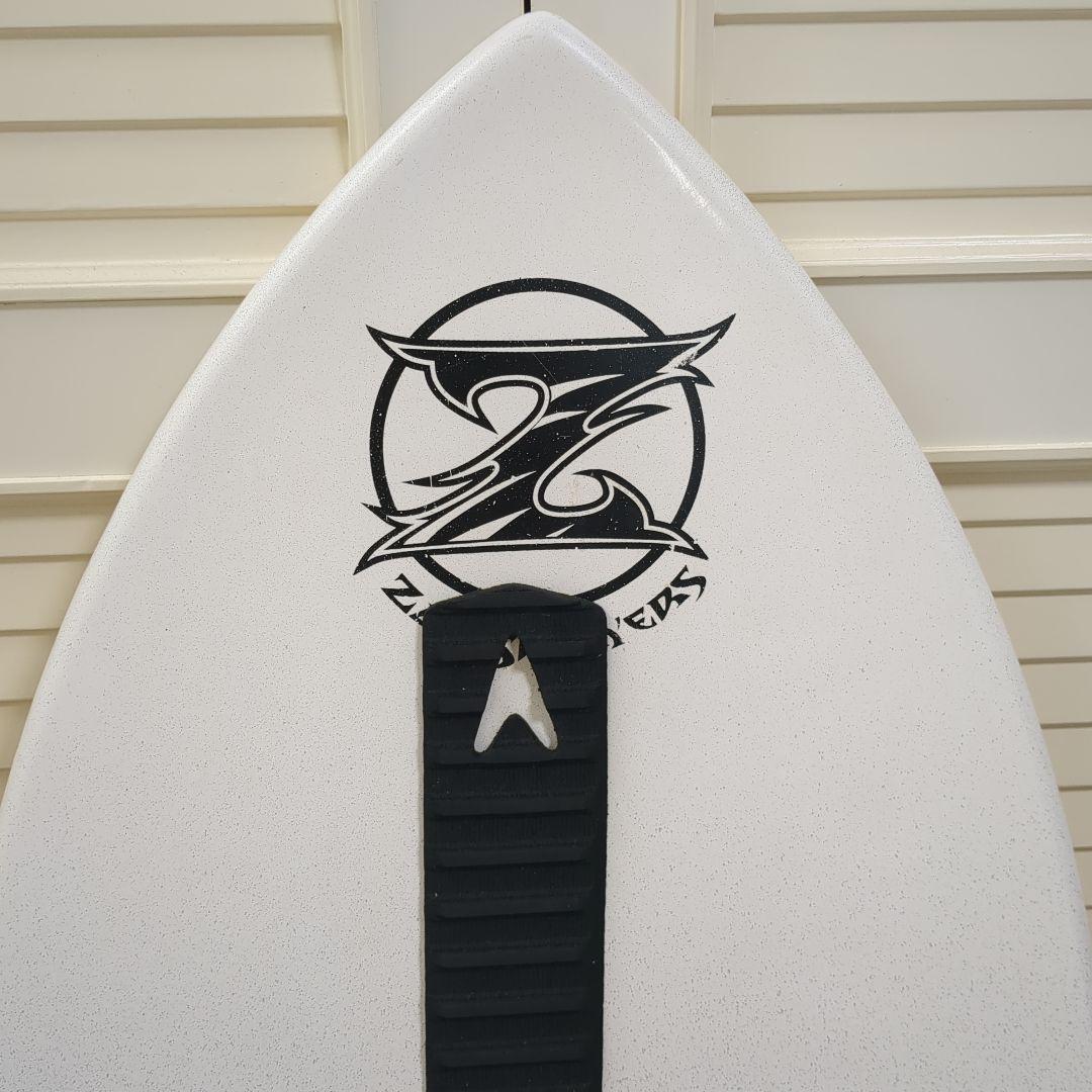 ザップ　スキムボード　サーフィン　デッキパッド　ホワイト