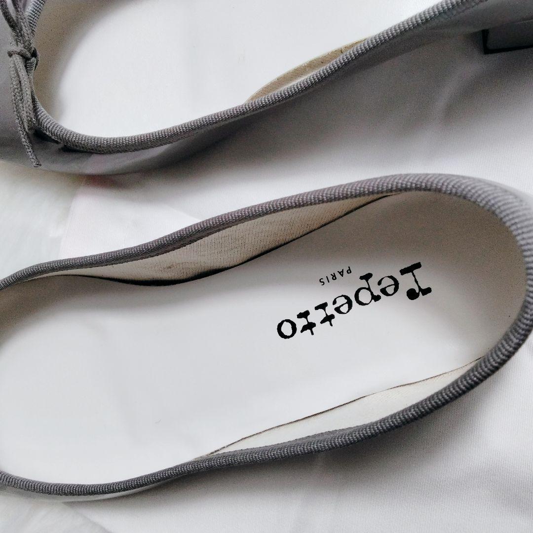 美品♪ repetto レペット カミーユ バレエシューズ エナメル 保存袋付
