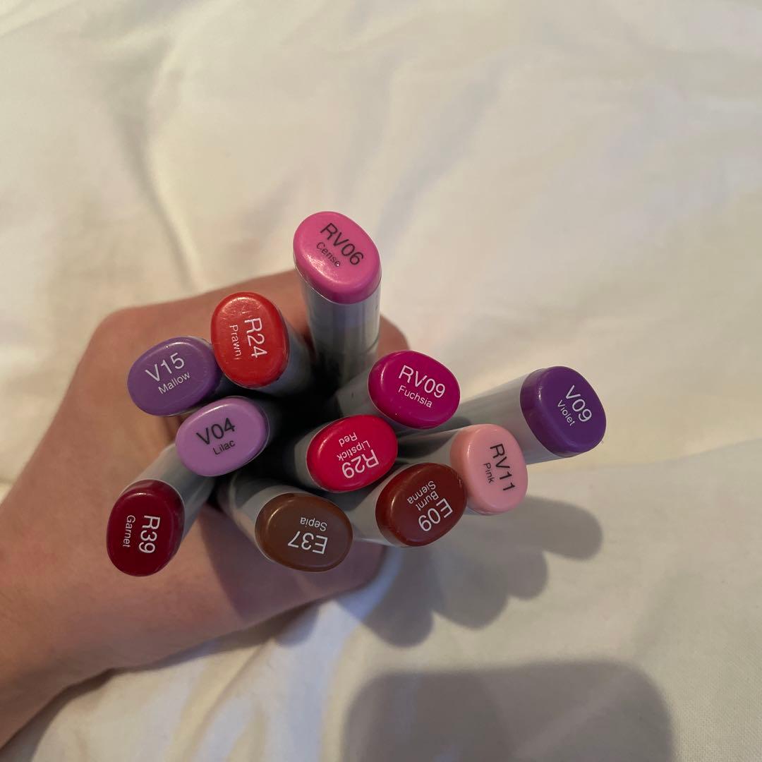 Copic コピック マンガ 画材 まとめ売り マーカー 51本 + 補充2本