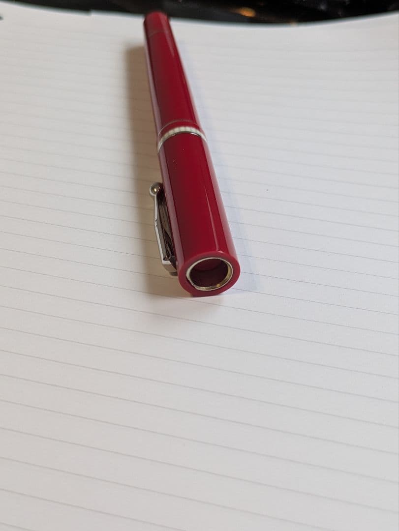 DELTA デルタ 万年筆 ヴィア ベネット レッド M