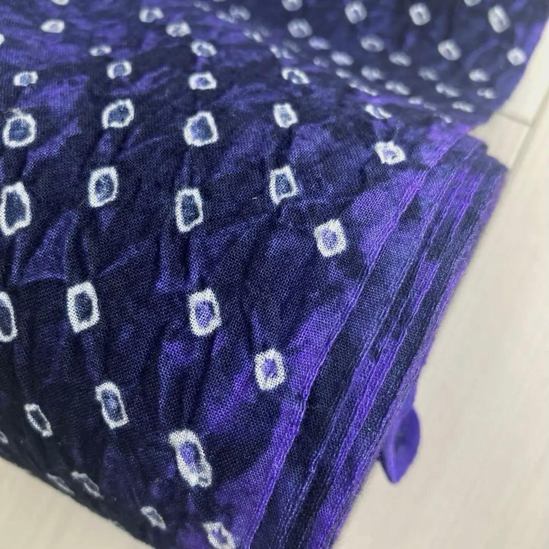 ちぃ 有松鳴海絞り　有松絞り浴衣　反物　湯のし済み　花火　No.2-150