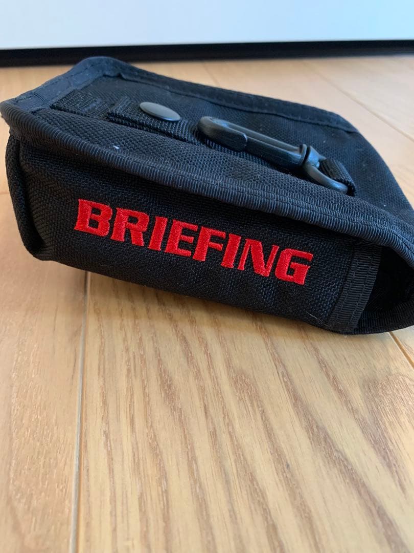 ブリーフィングBRIEFING コンパクトポーチ ブラック