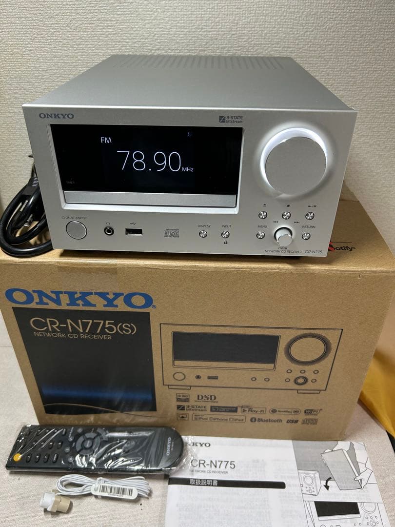 N16 整備ONKYO CR-N775 (S) ハイレゾネットワークレシーバー