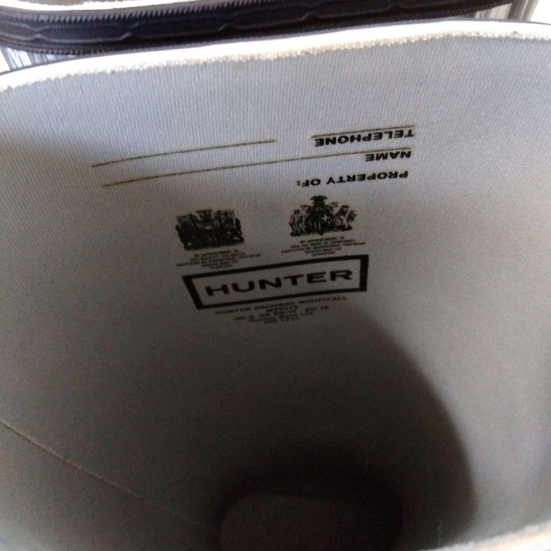 未使用 希少 HUNTER ハンター ロング レインブーツ マーブル柄 レア