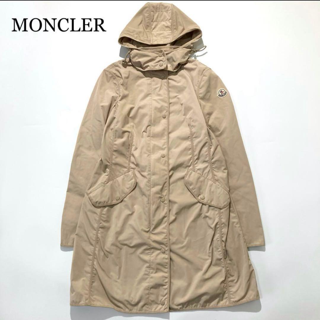 【極美品】MONCLER マウンテンパーカーARGELIA ￼カーキベージュ