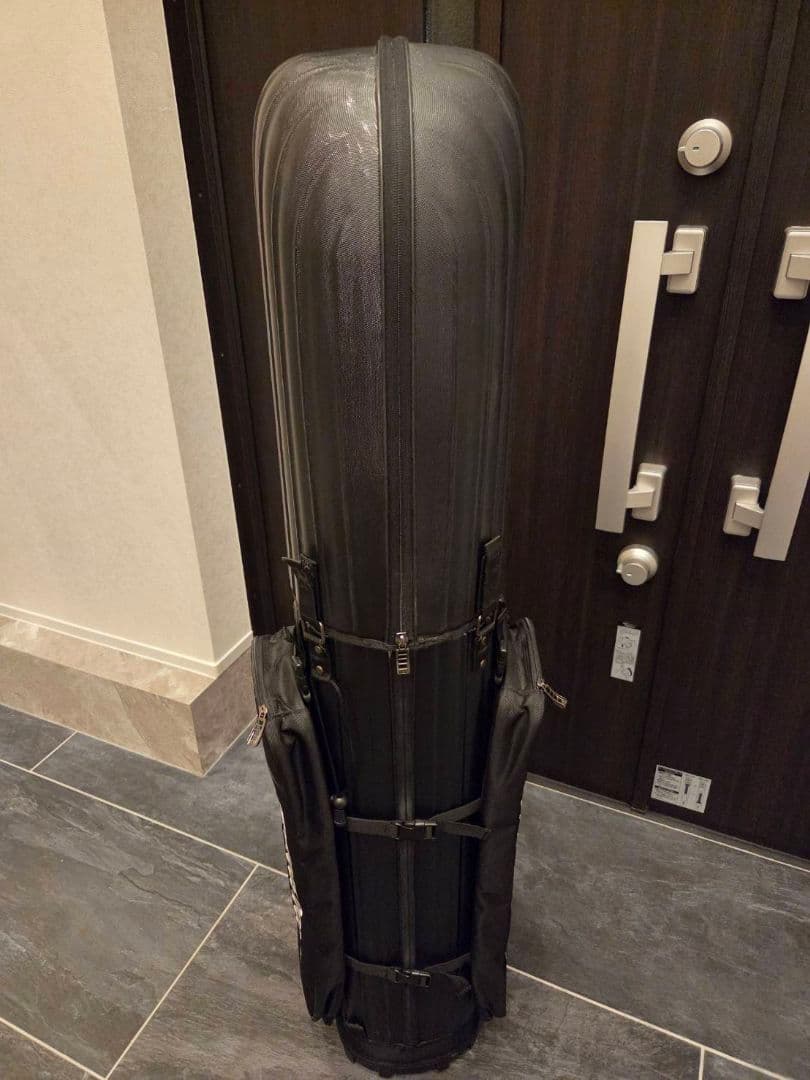 【le coq(ルコック) 】ハードカバーキャディバッグ&トラベルカバーセット