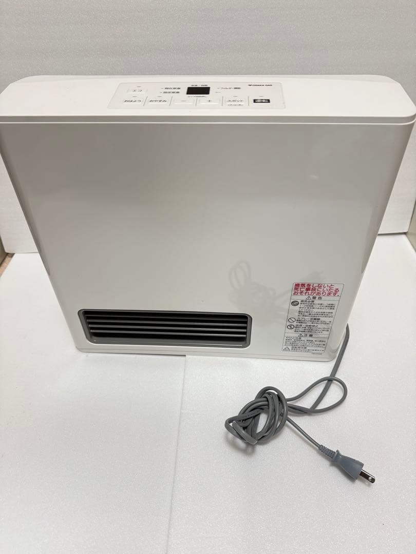 送料込み　ノーリツ 都市ガスファンヒーター 2021年製