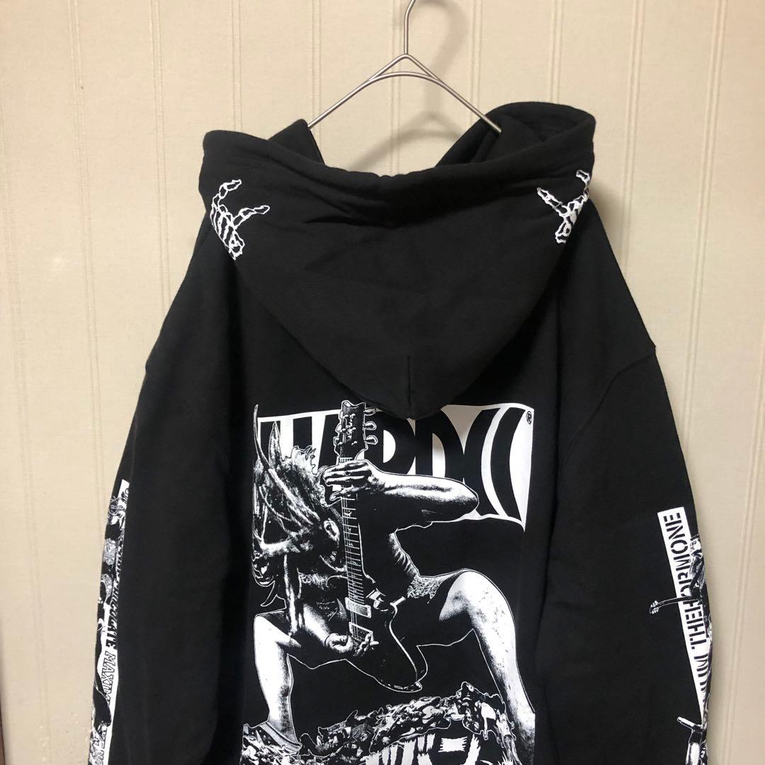 マキシマム ザ ホルモン × ハードコアチョコレート ヘドバン大虐殺 パーカー