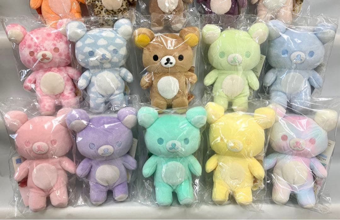 リラックマ　20colors ぬいぐるみ　20色フルセット