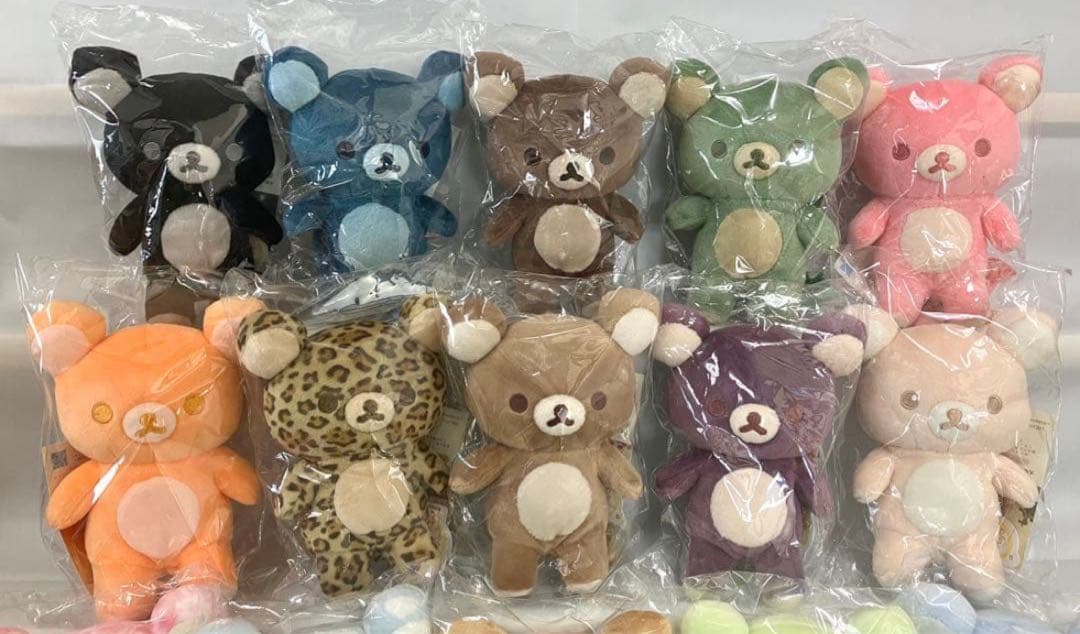リラックマ　20colors ぬいぐるみ　20色フルセット
