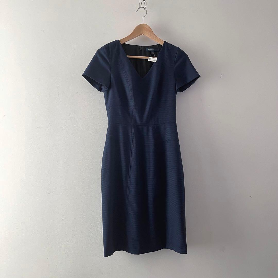 【未使用品】Brooks Brothers ワンピース　ネイビー