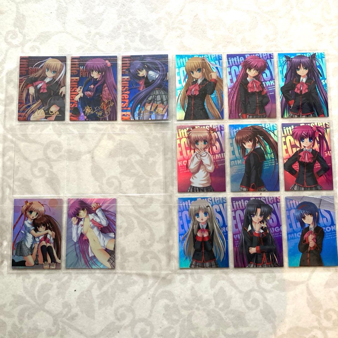 リトルバスターズ　300枚以上　ほぼコンプ　バインダー付き