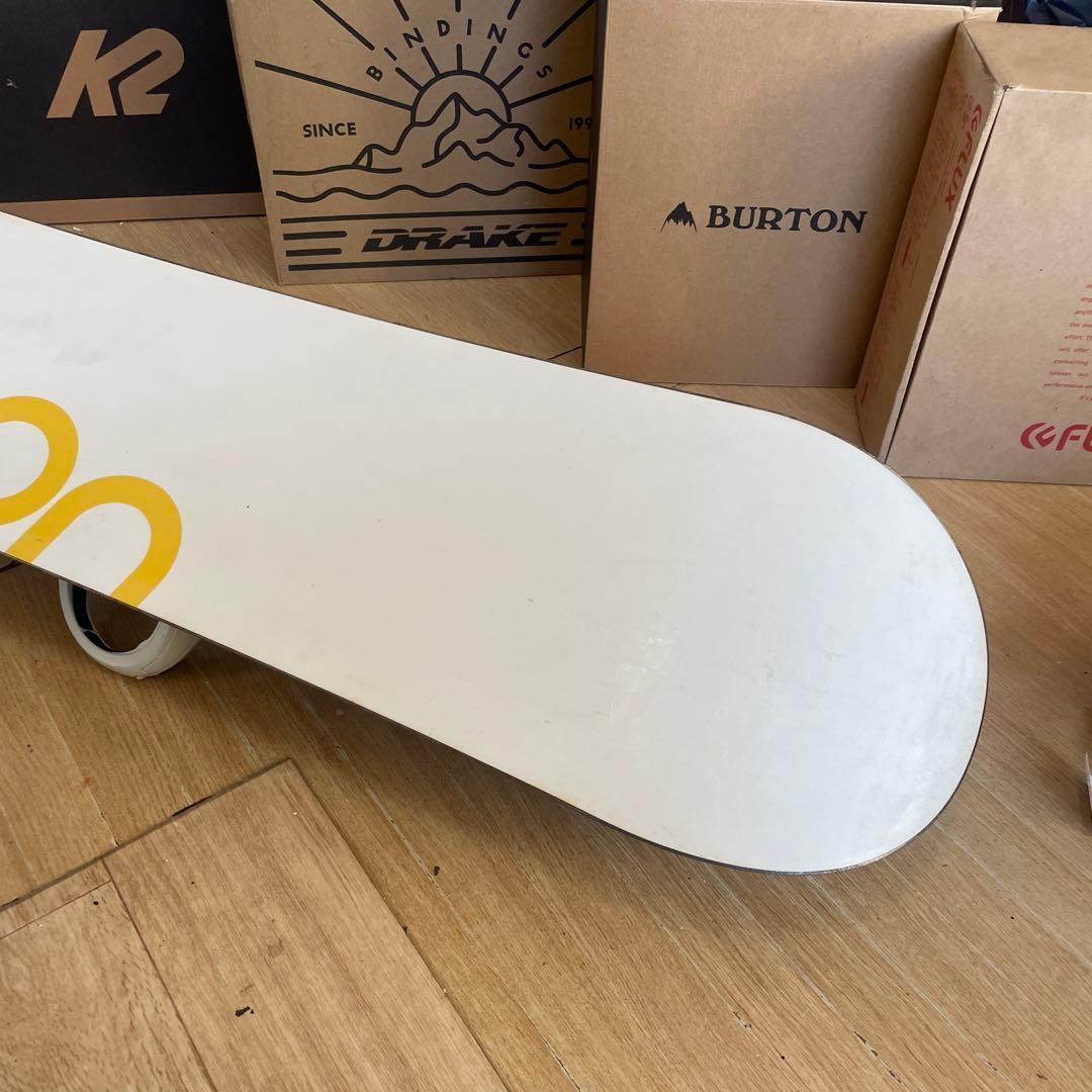 BURTON×FLUX　バートン　スノーボードセット　フラックスバインディング付