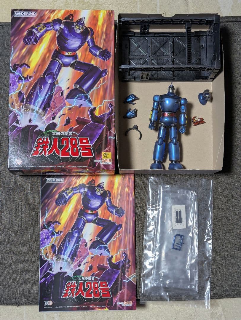 モデロイド　鉄人28号　塗装完成品