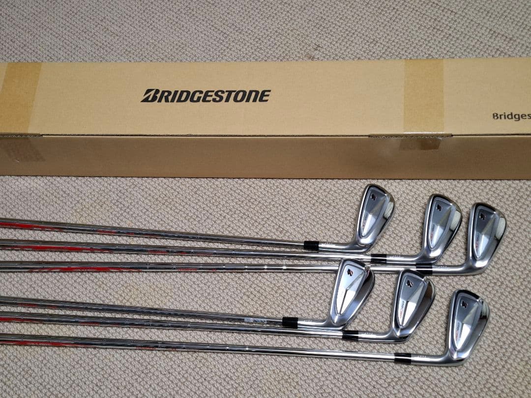 ブリヂストン 258CBP #5-PW 6本 保証書付き 新品同様