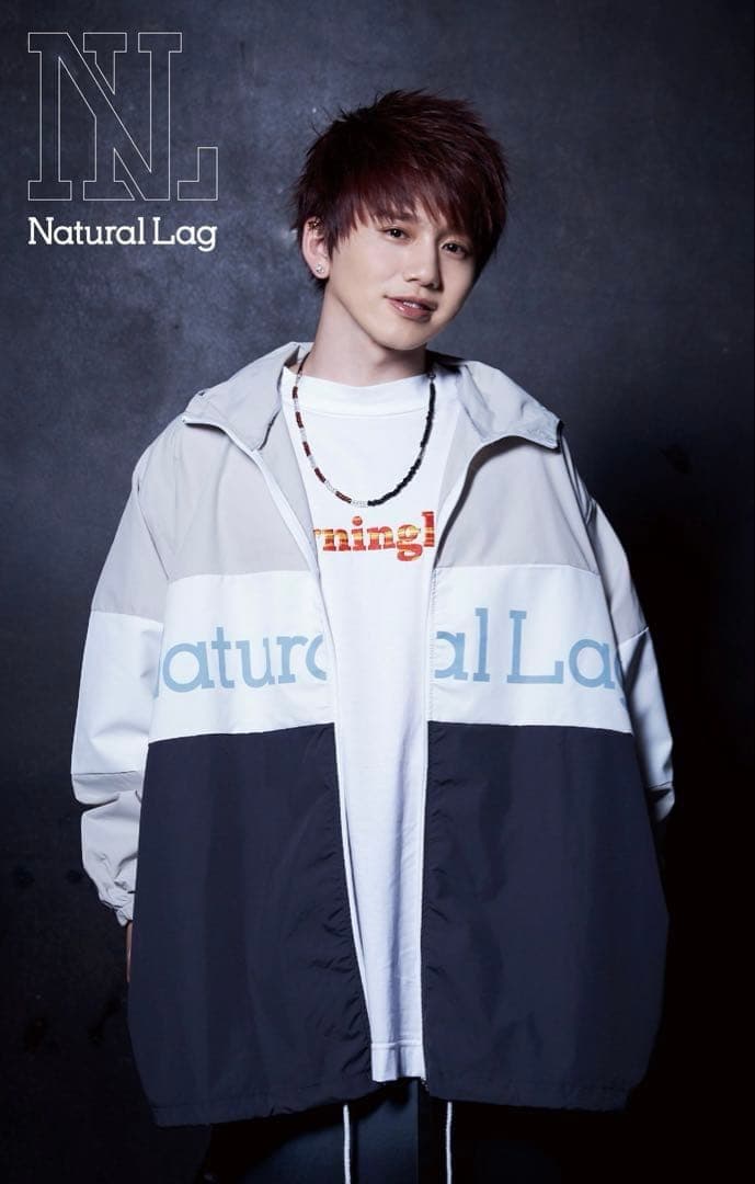 Natural Lag フード付きジャケット ベージュ/黒