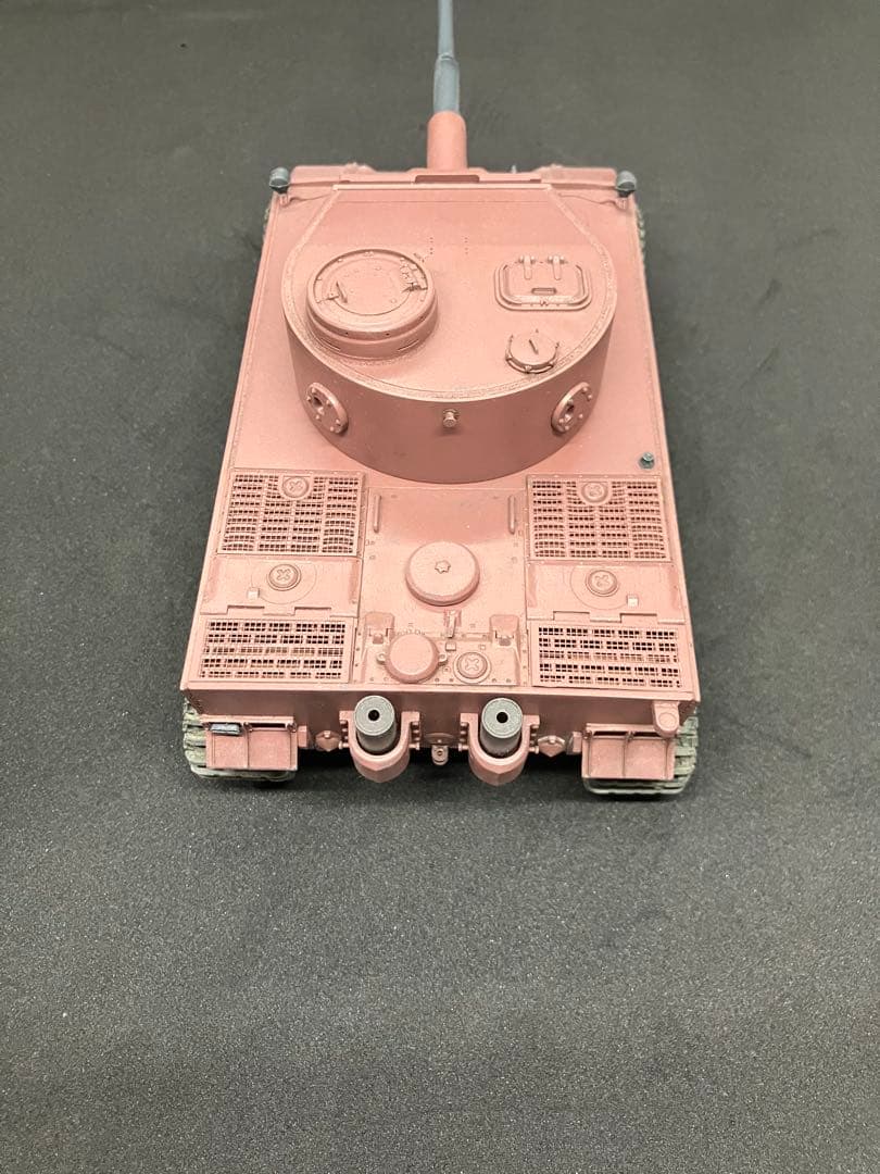 1/35 ドイツ軍 VK45.01(H)戦車プラモデル完成品　ジャンク扱い