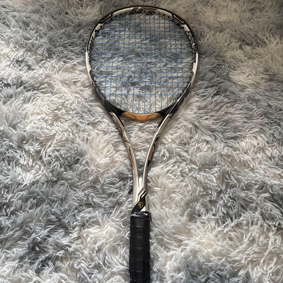 ディープインパクト ソフトテニスラケット 銀色