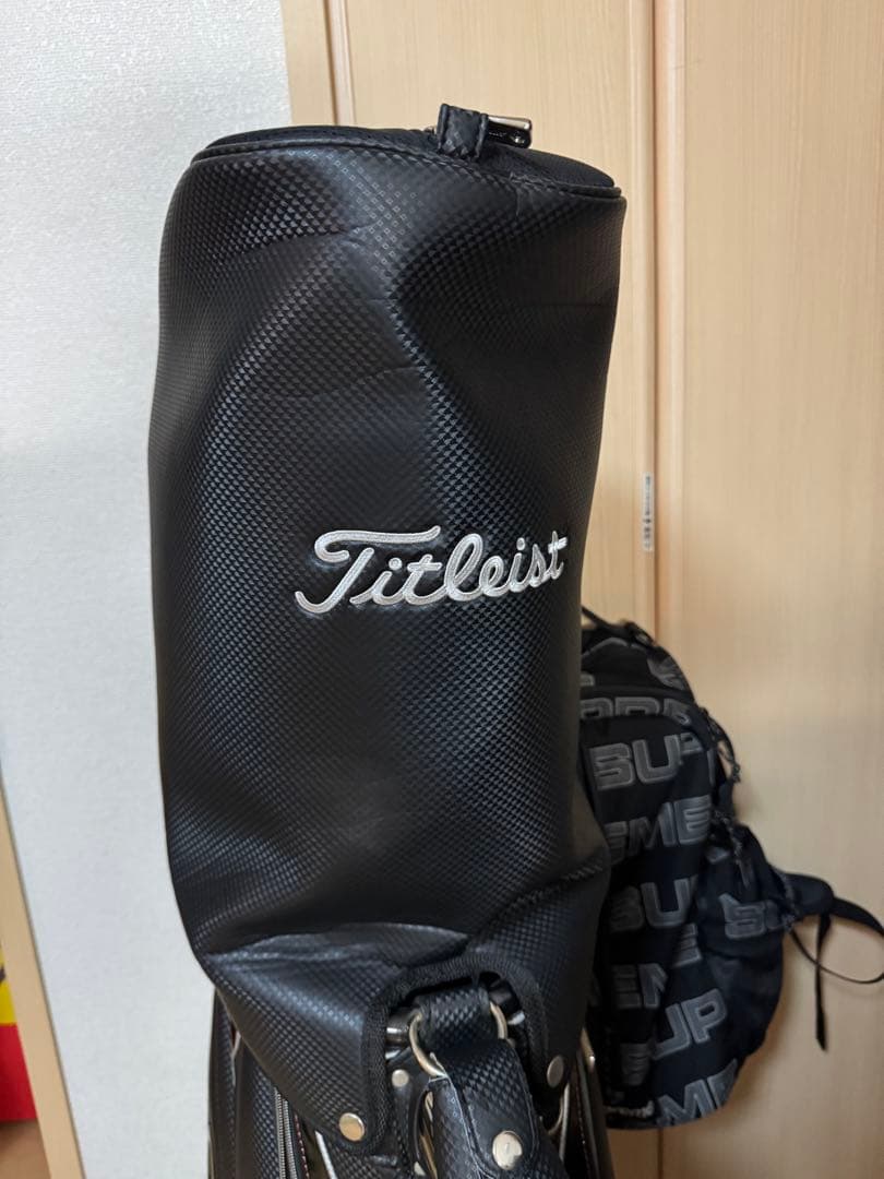 Titleist ゴルフキャディバッグ ブラック