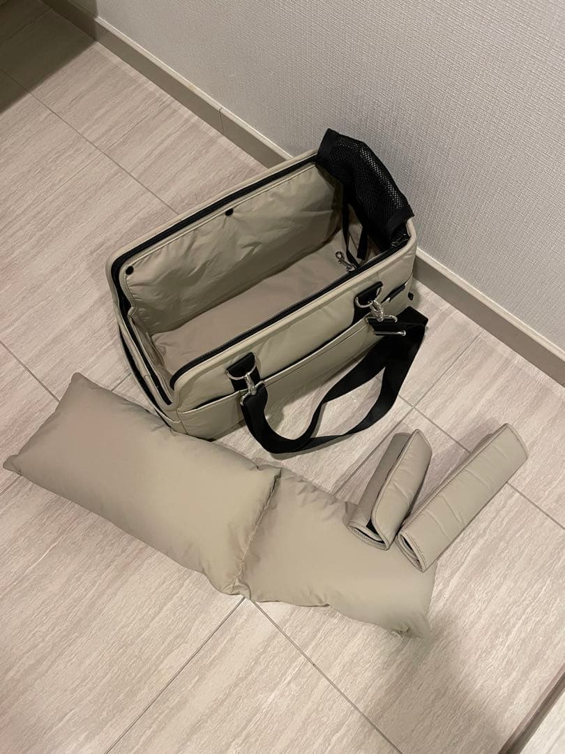 ssoook小型犬用ショルダーバッグ ベージュ